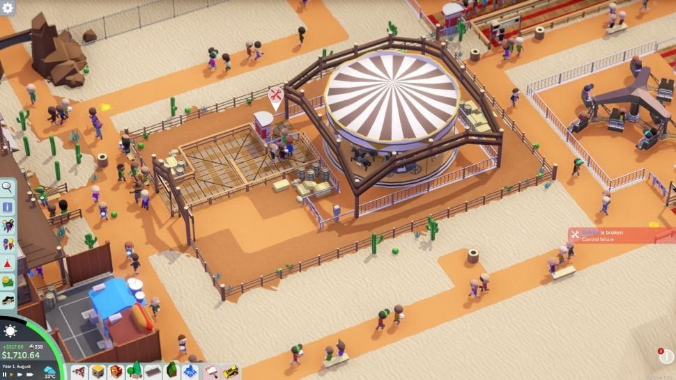 Parkitect: Next-Gen Rollercoaster Tycoon Review