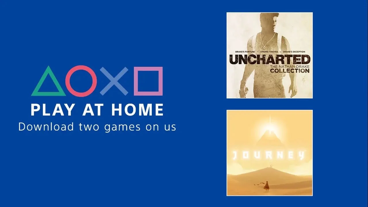 Playstation gifts two free games as part of its ‘Play At Home’ Initiative