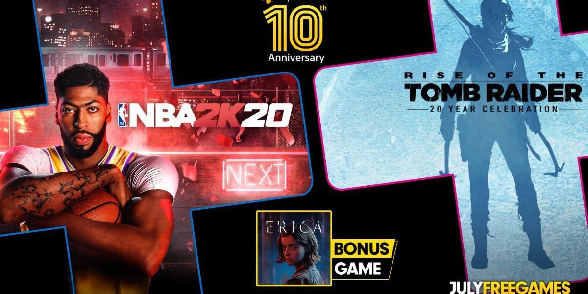 PS Plus 10th Year Anniversary & July Games