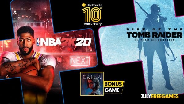 PS Plus 10th Year Anniversary & July Games
