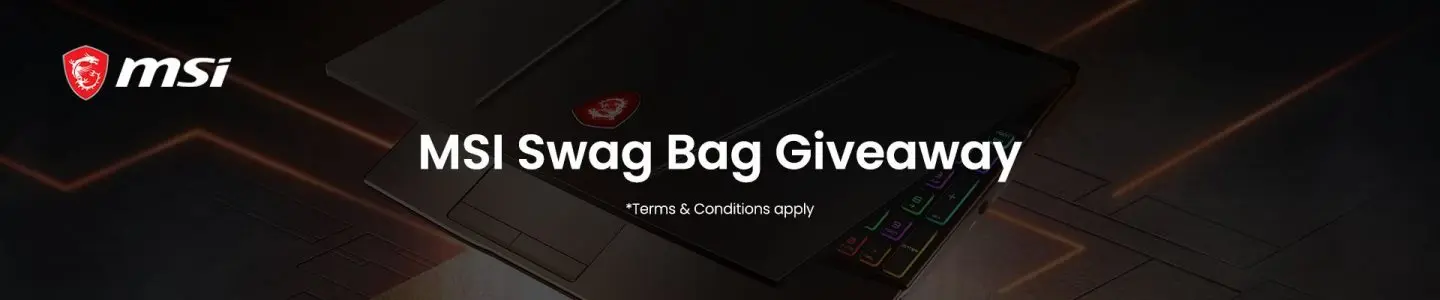 MSI Swag Bag Giveaway 1 MSI Swag Bag Giveaway