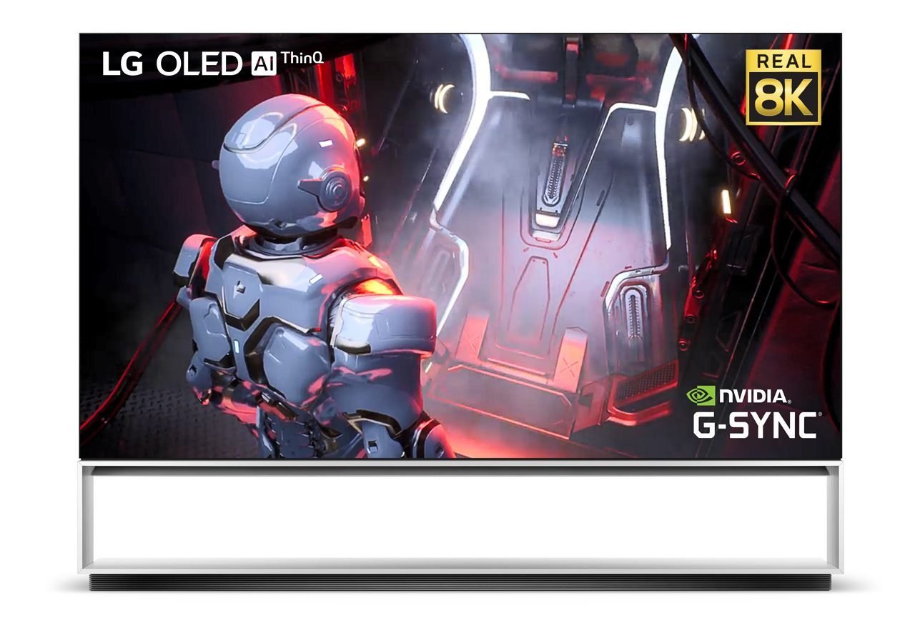 LG unveils RTX 30 compatible OLED 8K TVs