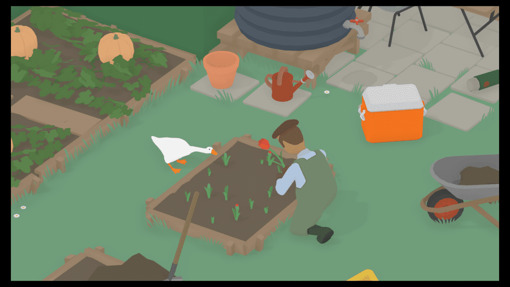 Untitled Goose Game - How to Make Groundskeeper Wear Sun Hat 