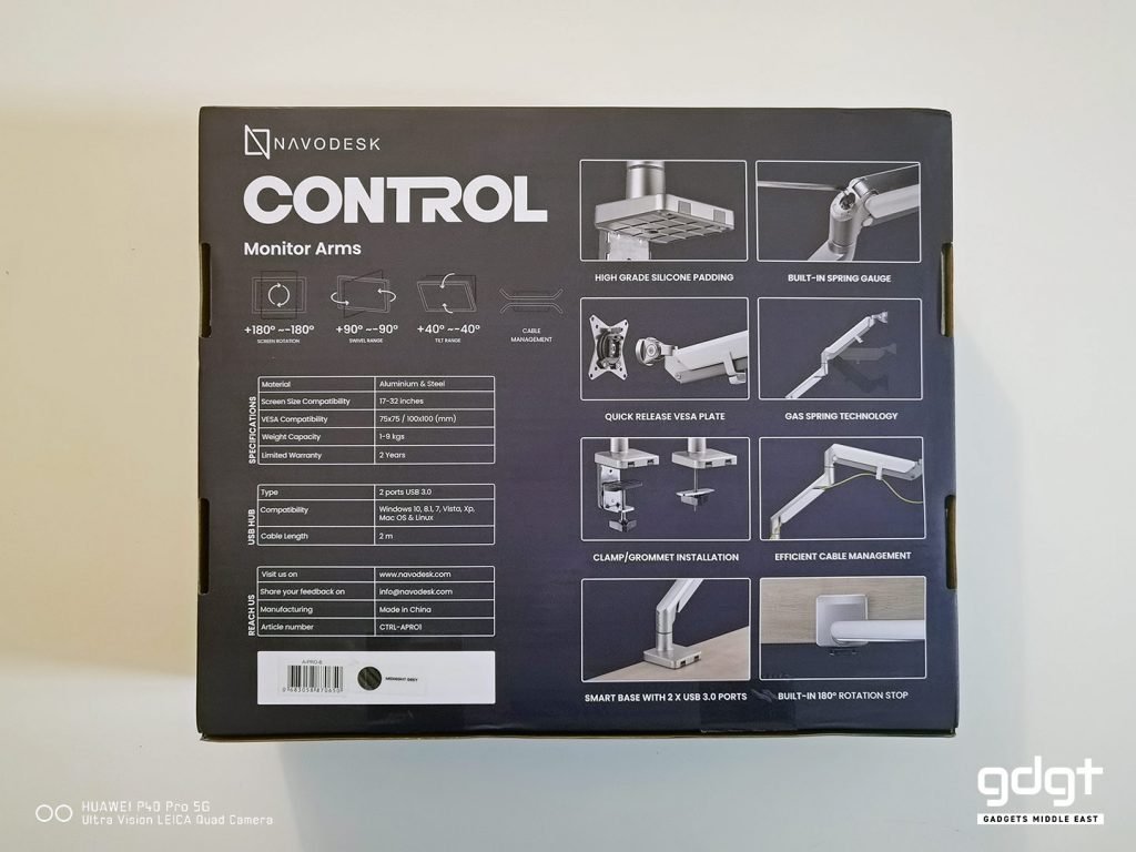 Navodesk Control Monitor Arm Review