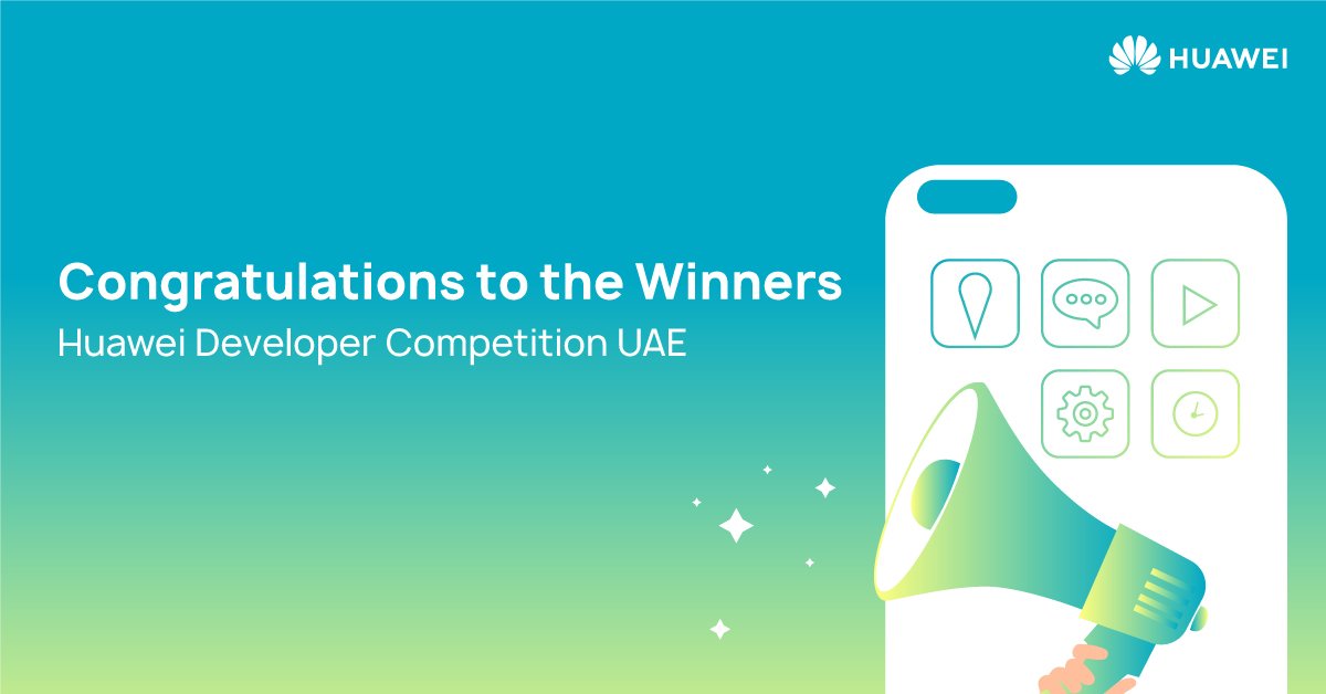 UAE winners of Huawei Developer Competition 2020 announced