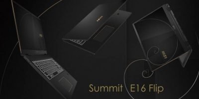 MSI launches Summit Laptop Series with MSI Pen