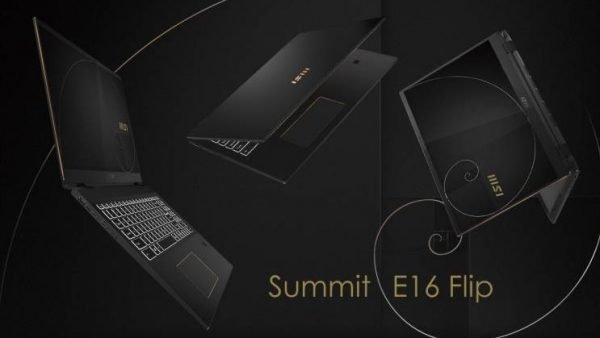 MSI launches Summit Laptop Series with MSI Pen