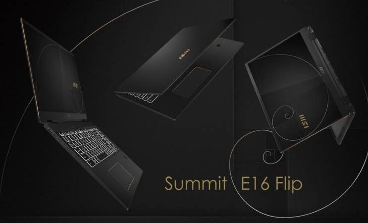 MSI launches Summit Laptop Series with MSI Pen