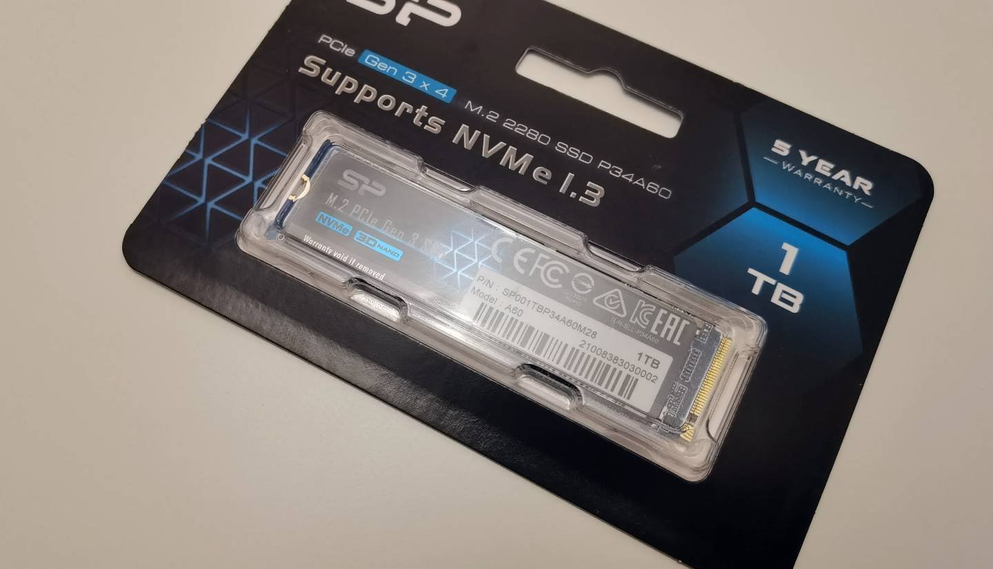 SSD Silicon Power P34A80 2 To M.2 PCIe Gen3x4 NVMe