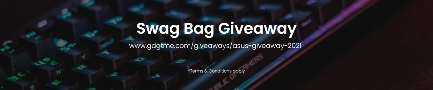 ASUS Swag Bag Giveaway 2021