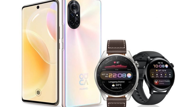 Huawei Watch 3 Pro and the Huawei nova 8 launches in the UAE