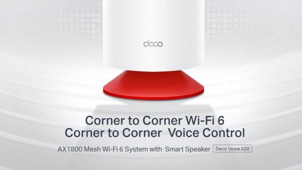 TP-Link launches Deco Voice X20 Mesh WiFi 6 System with Alexa