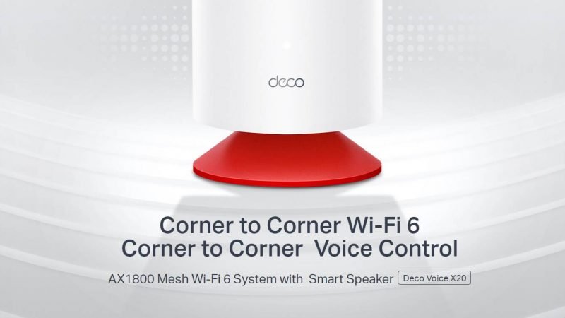 TP-Link launches Deco Voice X20 Mesh WiFi 6 System with Alexa