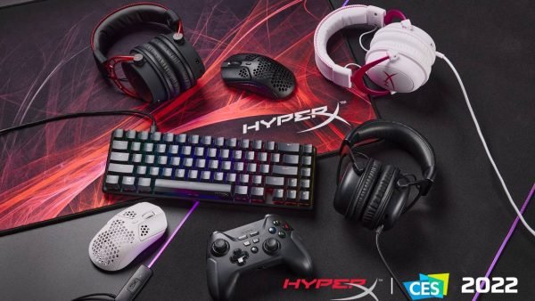 HyperX unveils gaming accessories line-up at CES 2022