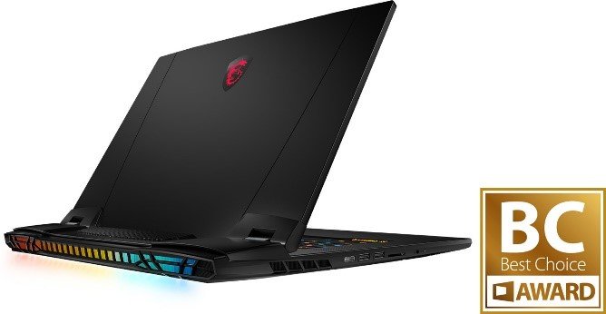MSI Titan GT77 wins COMPUTEX 2022 Best Choice Award