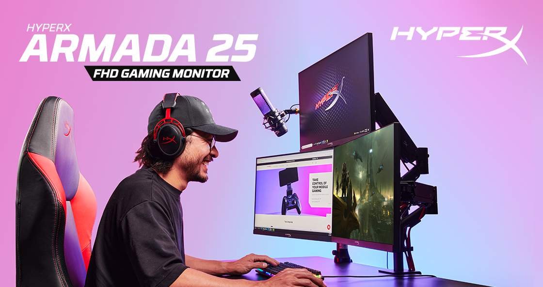 HyperX Reveals New Armada Gaming Monitor Line-up