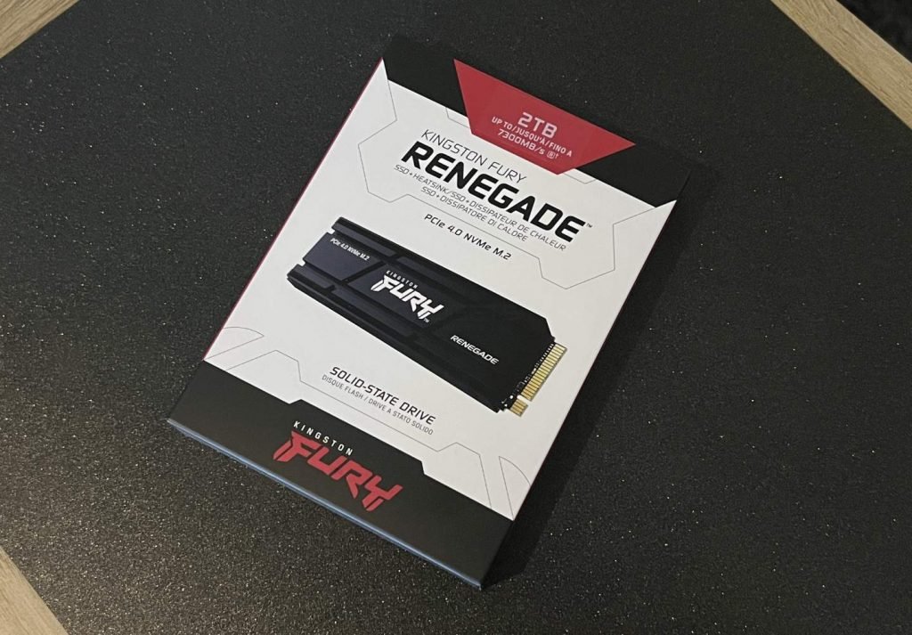 Kingston FURY Renegade 2TB PCIe Gen 4.0 NVMe M.2 SSD with Heatsink