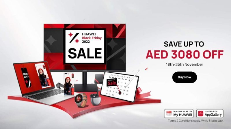 Huawei Black Friday 2022 deals announced