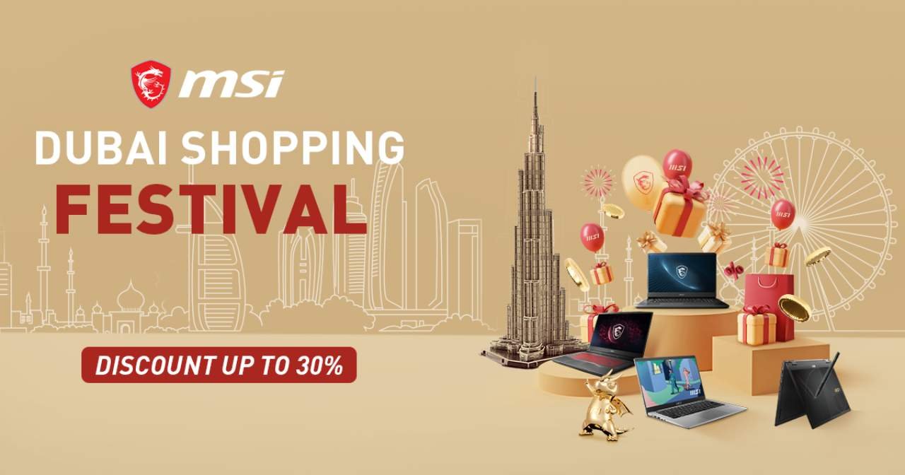 Save on MSI’s laptops during DSF 2023
