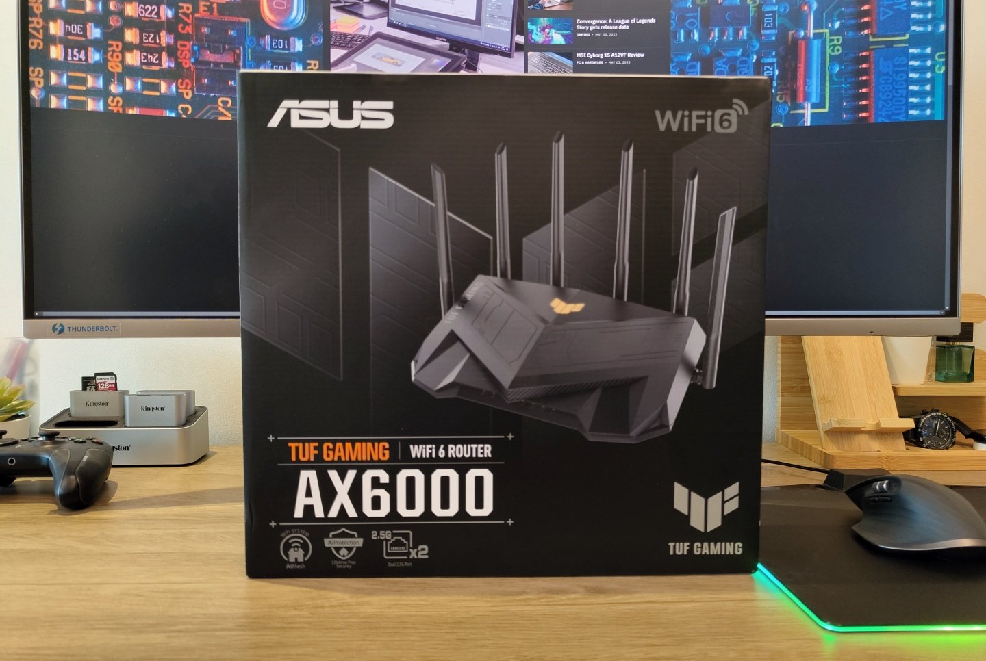 Asus tuf gaming ax6000 review gadgets middle east