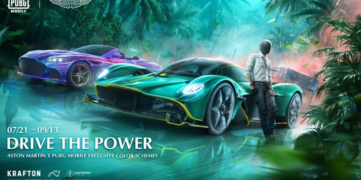 Aston Martin enters PUBG Mobile