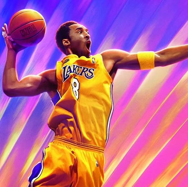 animated logo kobe bryant