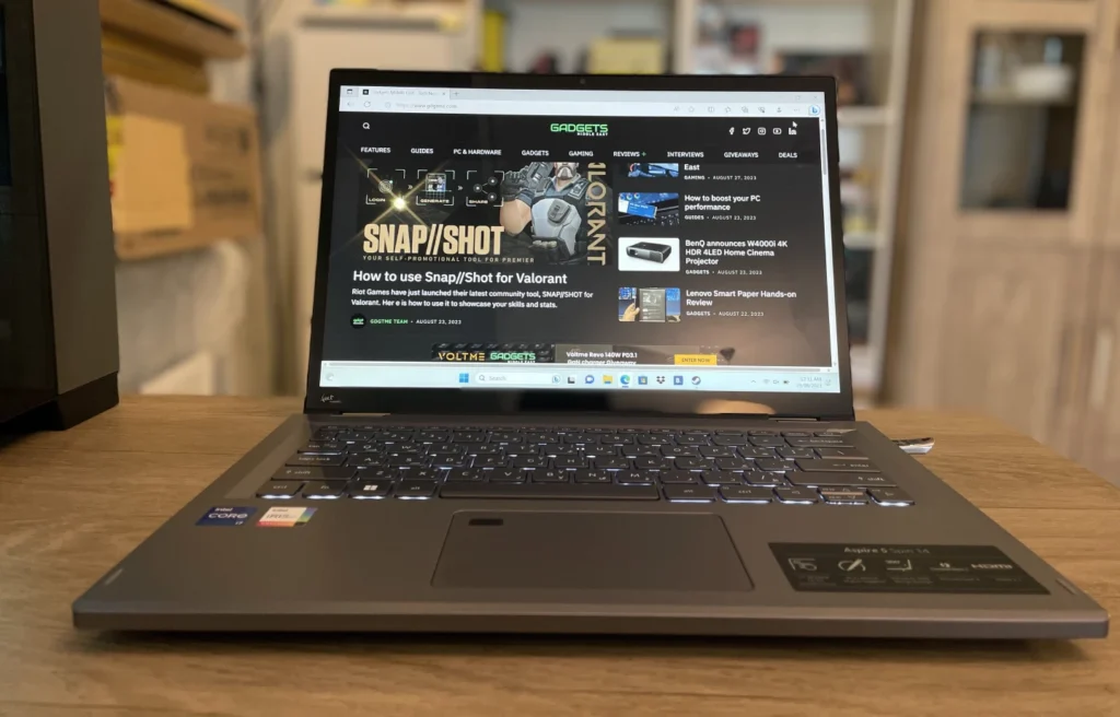 Acer Aspire 5 Spin 14 Review