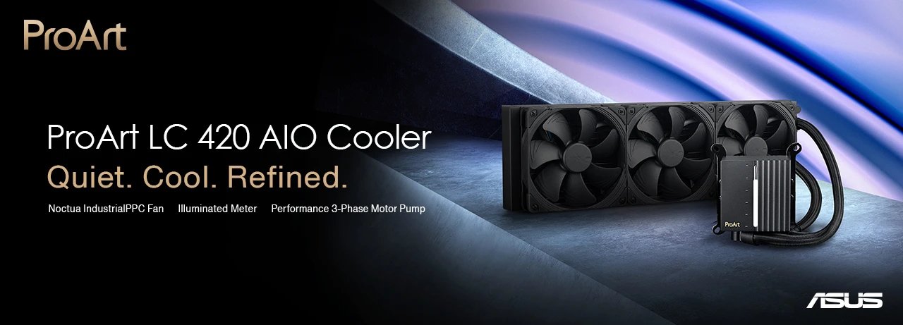 ASUS Announces ProArt LC 420 CPU AIO Cooler