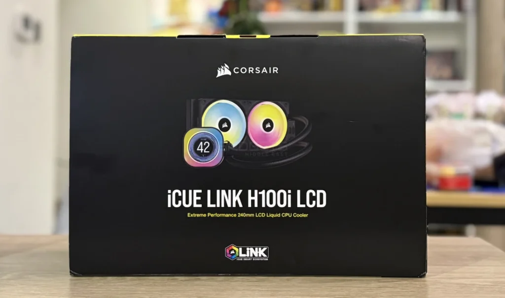 Corsair iCUE LINK H100i LCD Hands-on Review