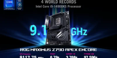 ASUS ROG Maximus Z790 Apex Encore Breaks Four World Records