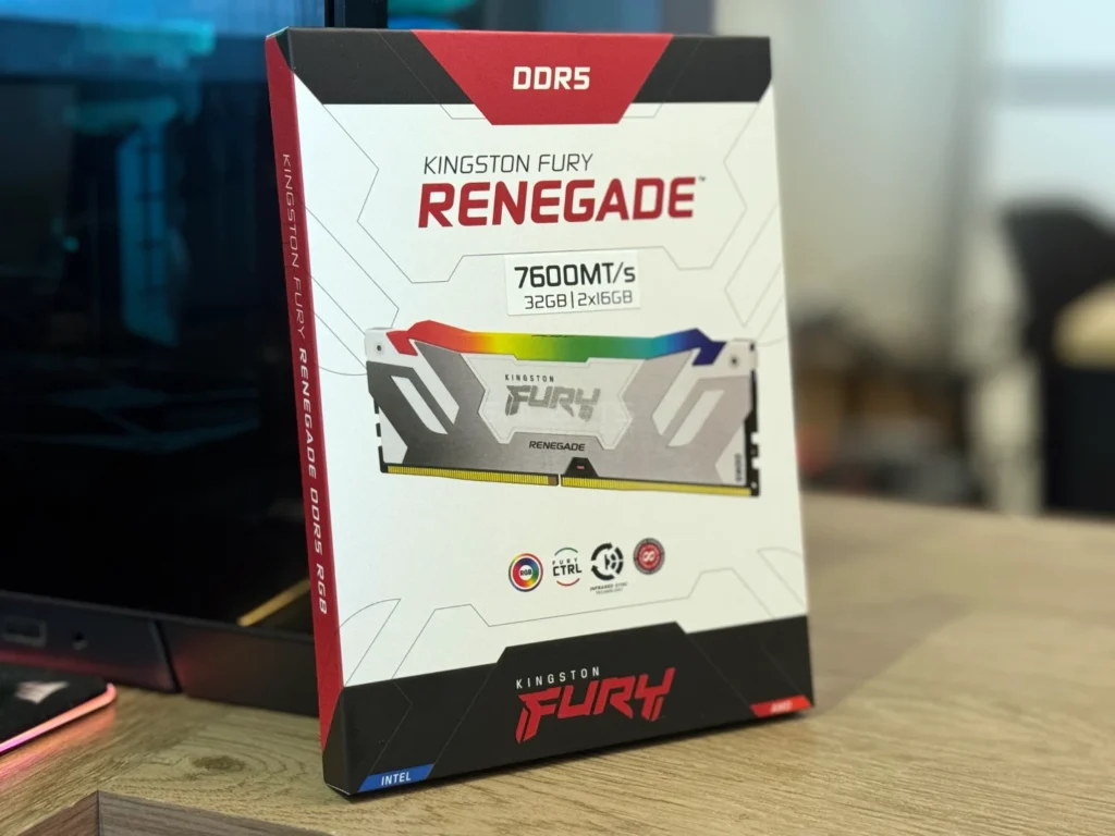 Kingston FURY Renegade DDR5 RGB 7600 MT/s Hands-on Review