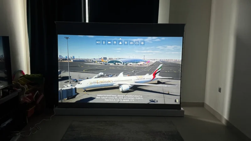 VIVIDSTORM S ALR Long Throw Projector Screen Review