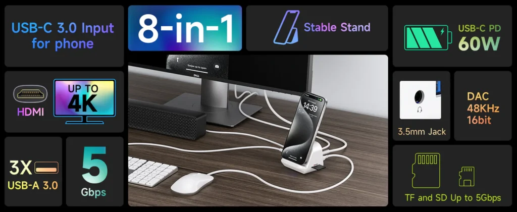 JSAUX HB0802 Docking Station Review