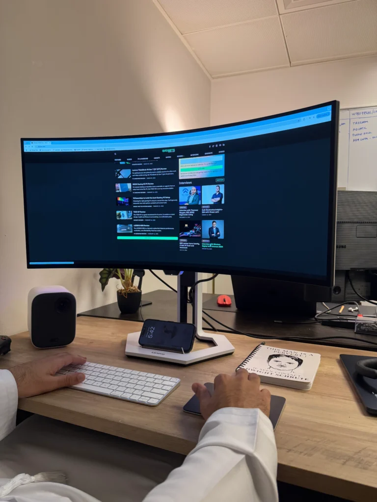 Lenovo Legion Pro 34WD-10 OLED Monitor Review