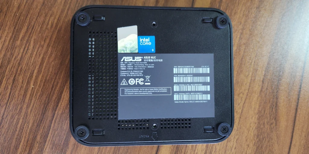 ASUS NUC 14 Essential Review