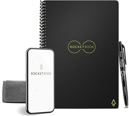 Rocketbook Core reusable smart notebook letter‑size

