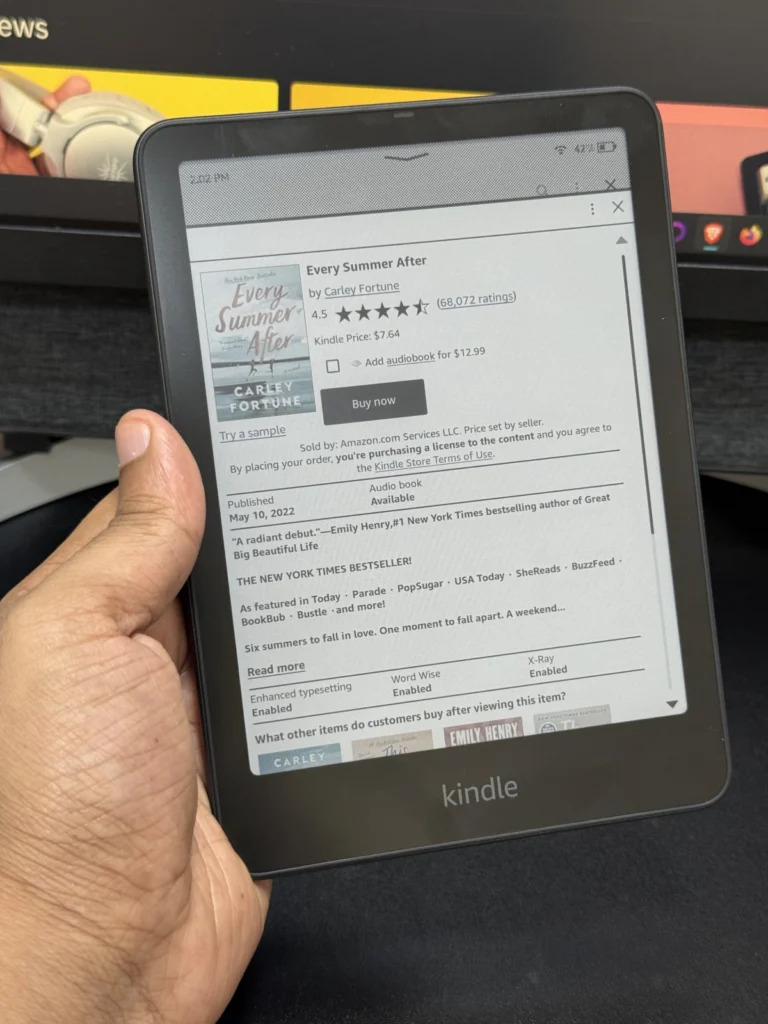 Kindle Colorsoft Signature Edition Review