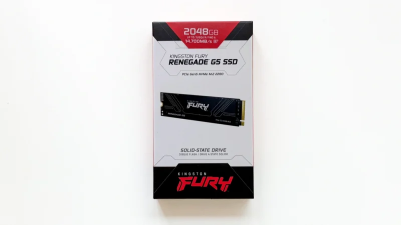 Kingston FURY Renegade G5 2TB PCIe Gen 5 SSD Review