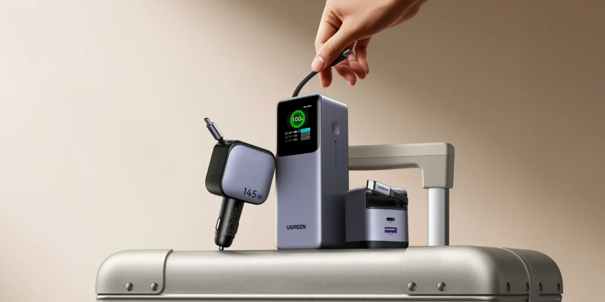 UGREEN Nexode Retractable Series Hands-on: Power Bank, Charger, Car Adapter & Retractable Cable