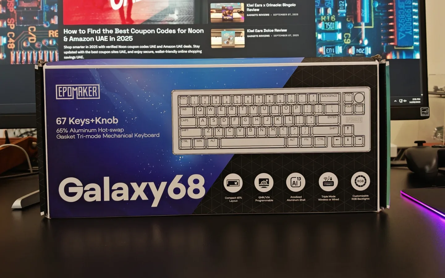 EPOMAKER Galaxy68 Review