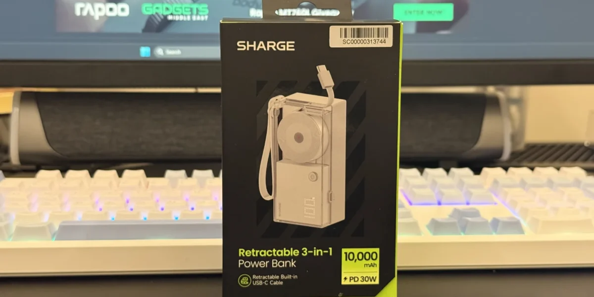 SHARGE Retractable 3-in-1 Power Bank Review