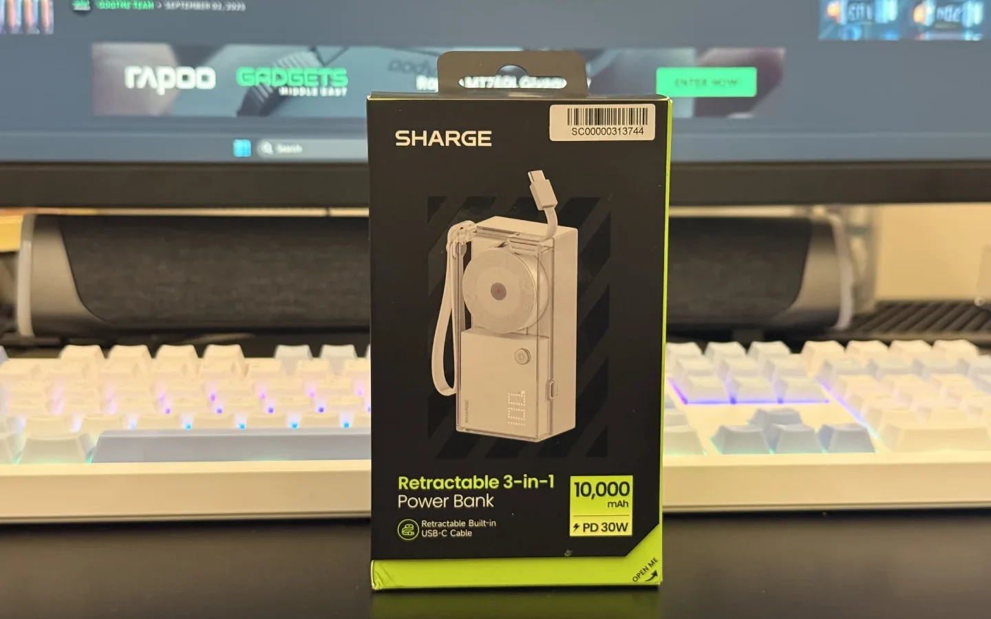 SHARGE Retractable 3-in-1 Power Bank Review