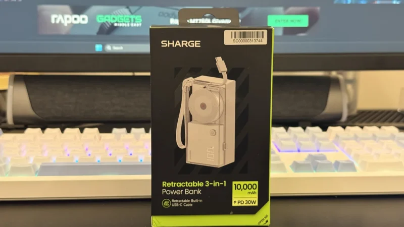 SHARGE Retractable 3-in-1 Power Bank Review
