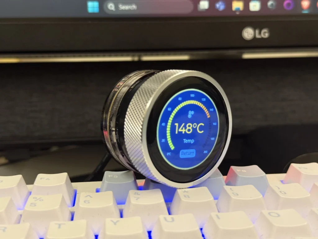 CrowPanel 1.28-inch HMI ESP32 Rotary Display Hands-on