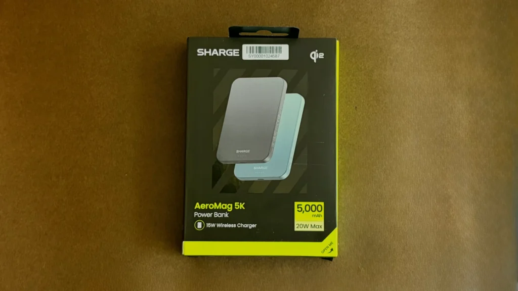 Sharge AeroMag 5K Power Bank Review