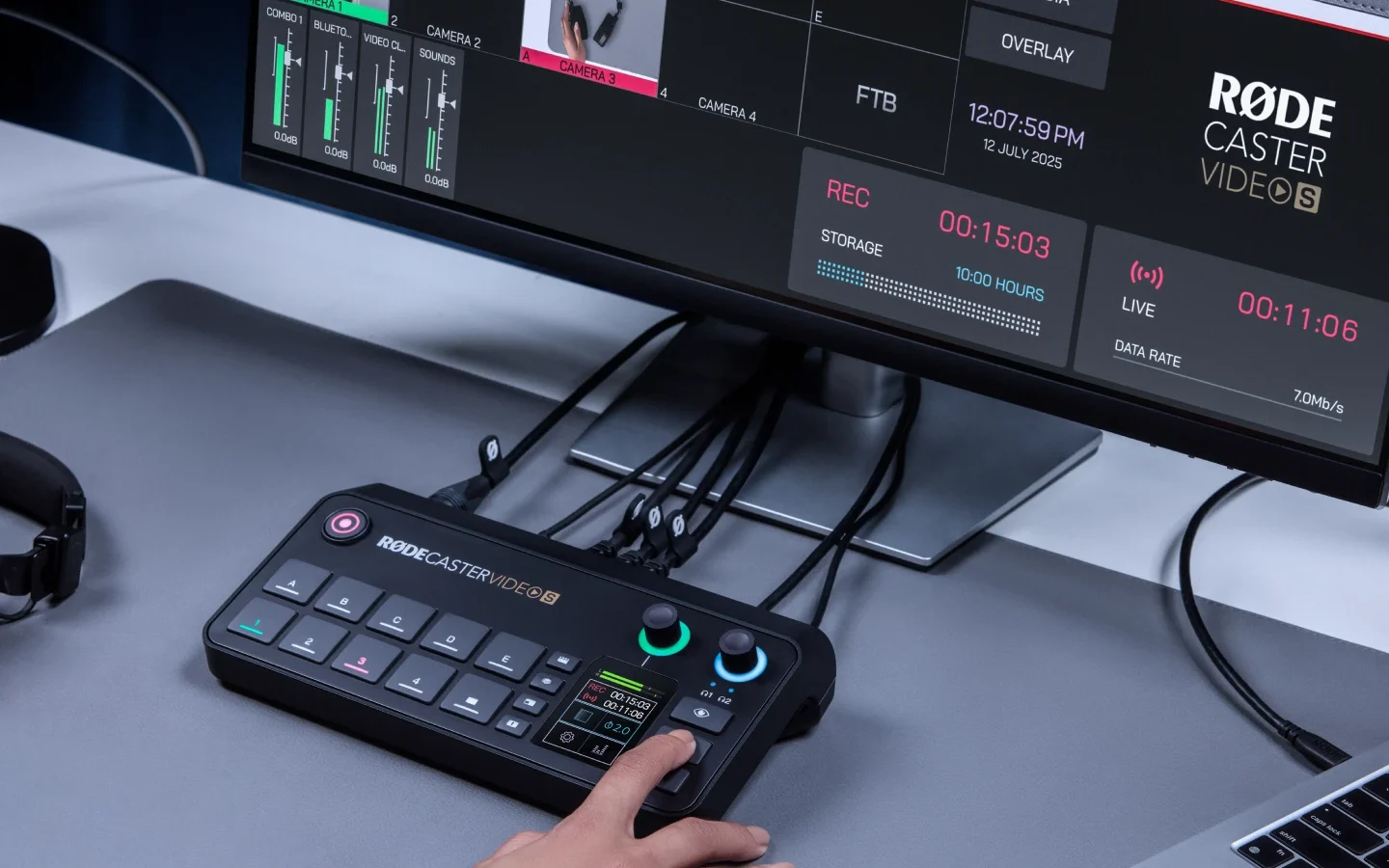 RØDE Extends Revolutionary All-in-One Production Console Range With RØDECaster Video S