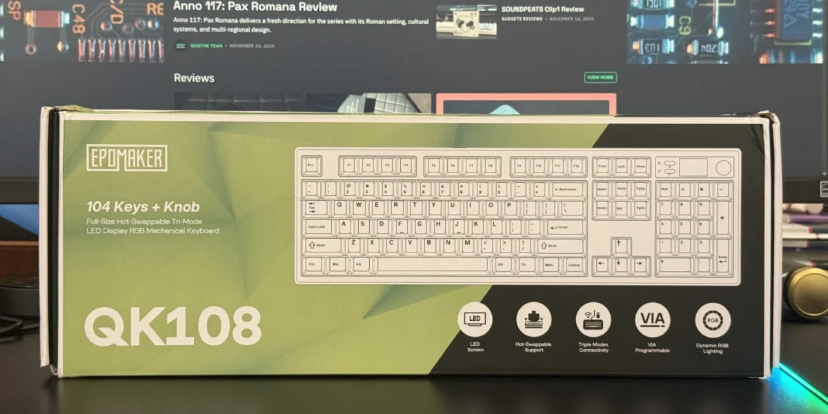 Epomaker QK108 Review