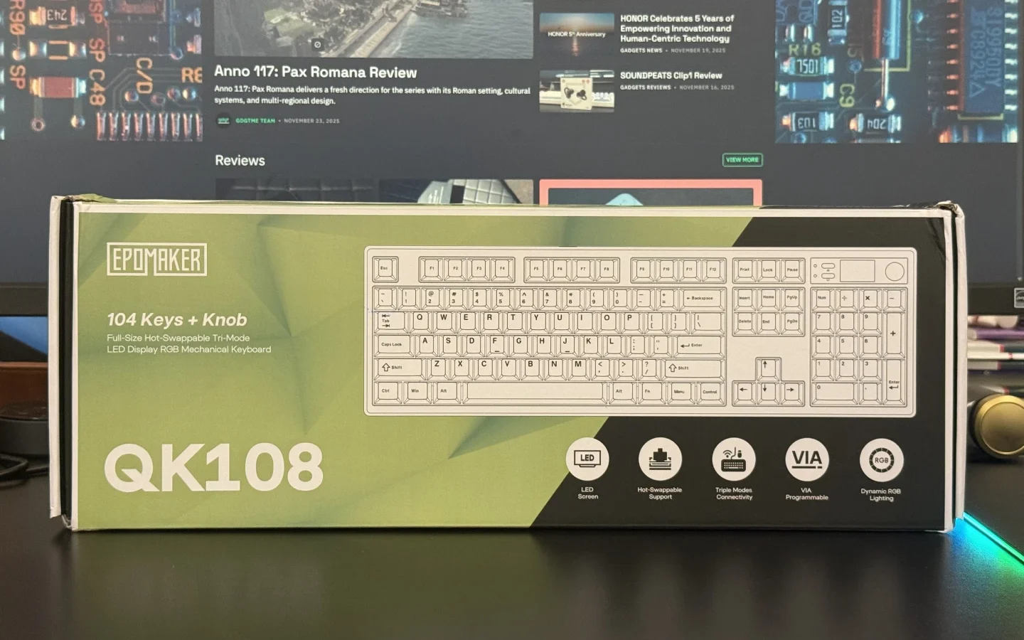 Epomaker QK108 Review