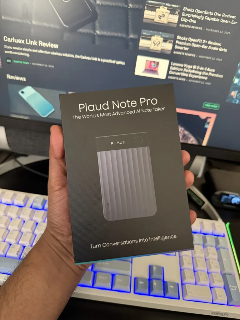 Plaud Note Pro Review