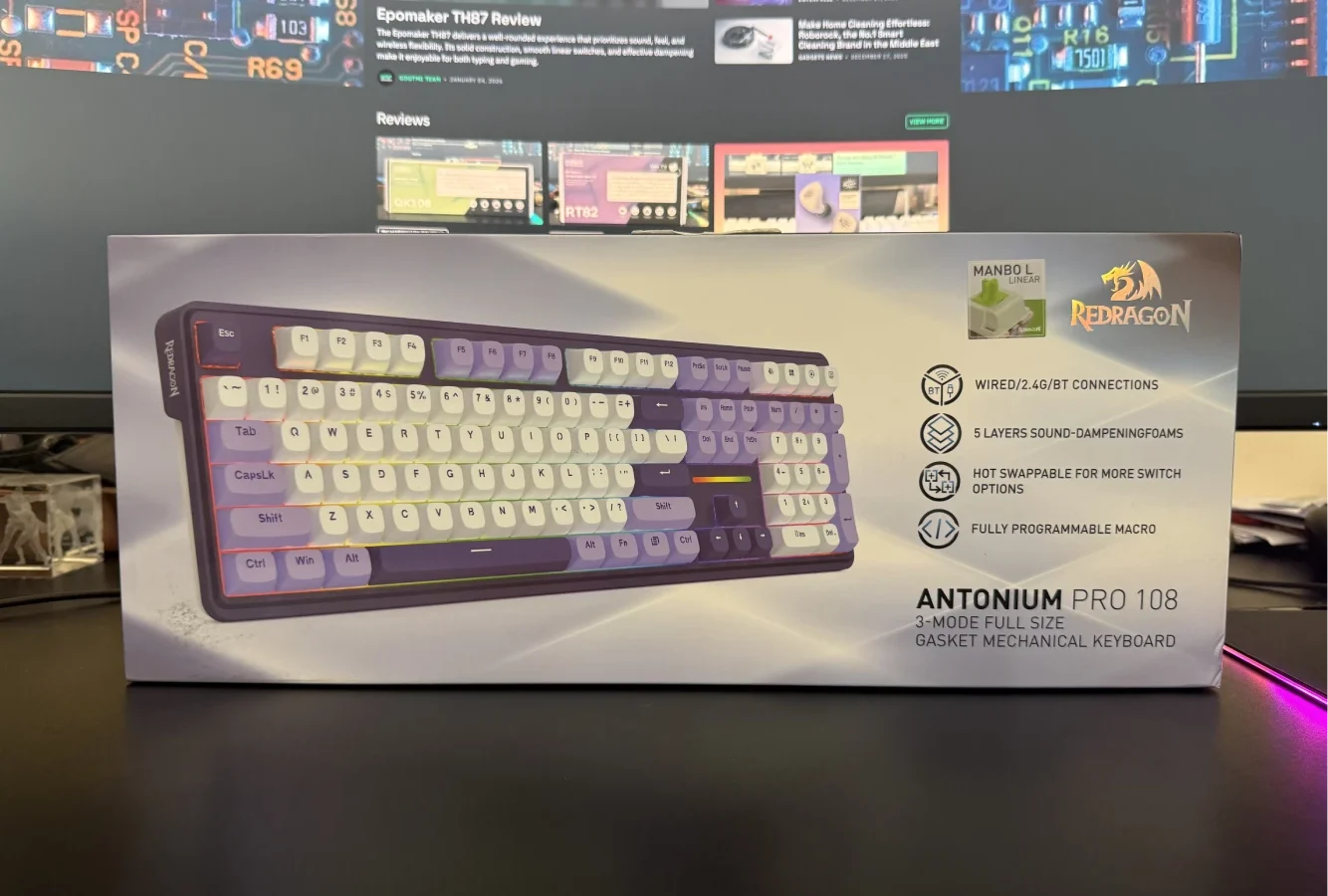 Redragon ANTONIUM K745 PRO Review
